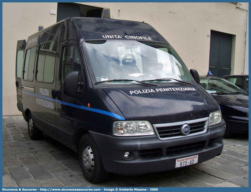 Polizia Penitenziaria 875AD
Polizia Penitenziaria
Servizio Cinofili
Fiat Ducato II serie restyling
Parole chiave: ADC;AdiC;PolPen;Polizia;Penitenziaria;Agenti;di;Custodia;Servizio;Cinofili;Fiat;Ducato