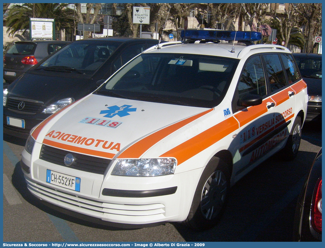 ALFA SIERRA 03
118 Versilia Soccorso
Fiat Stilo Multiwagon
Allestitore AVS S.a.s.
Parole chiave: 118;Versilia;Soccorso;Automedica;Fiat;Stilo;Multiwagon;AVS