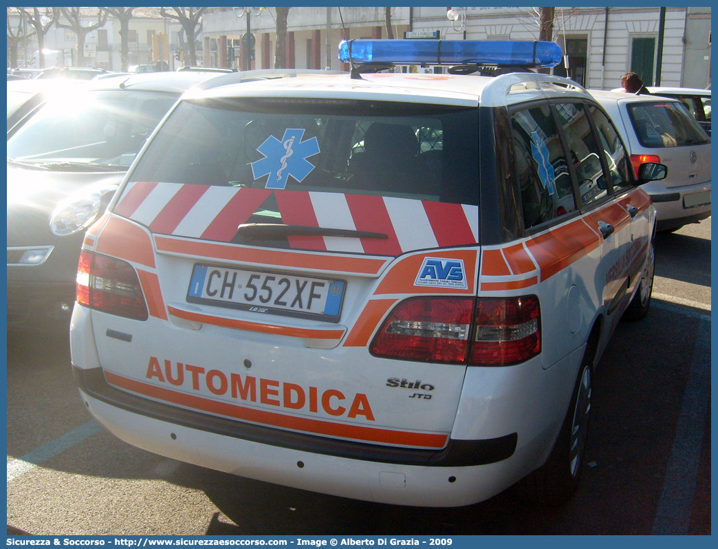 ALFA SIERRA 03
118 Versilia Soccorso
Fiat Stilo Multiwagon
Allestitore AVS S.a.s.
Parole chiave: 118;Versilia;Soccorso;Automedica;Fiat;Stilo;Multiwagon;AVS