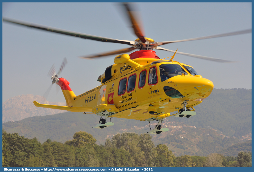 I-PAAA
118 Regione Toscana
AgustaWestland AW139
PEGASO 3
Base di Massa
Parole chiave: 118;Toscana;Massa;AgustaWestland;Agusta;Westland;AW139;AW;139;I-PAAA;Pegaso 3;Pegaso3;Elicottero;Elisoccorso