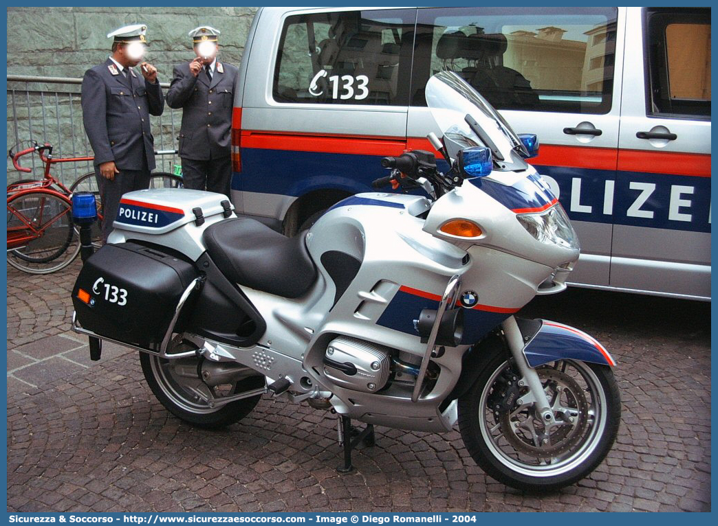 -
Republik Österreich
Polizei
BMW R 850RT II generation
Parole chiave: Republik;Österreich;Polizei;BMW;R 850RT