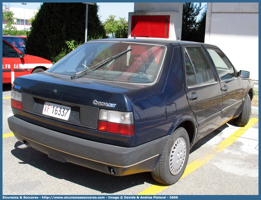 VF 16337
Corpo Nazionale Vigili del Fuoco
Fiat Croma I serie
Parole chiave: Corpo;Nazionale;Vigili del Fuoco;Vigili;Fuoco;Fiat;Croma