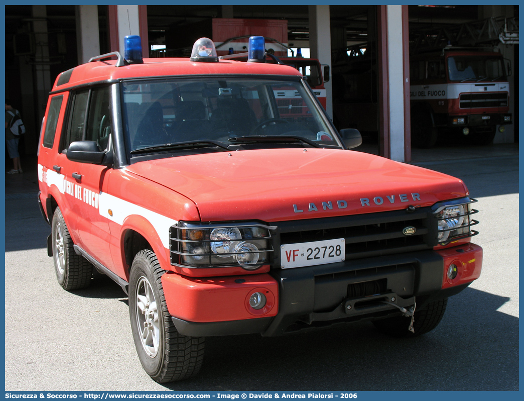 VF 22728
Corpo Nazionale Vigili del Fuoco
Land Rover Discovery II serie restyling
Parole chiave: Corpo;Nazionale;Vigili del Fuoco;Vigili;Fuoco;Land Rover;Discovery