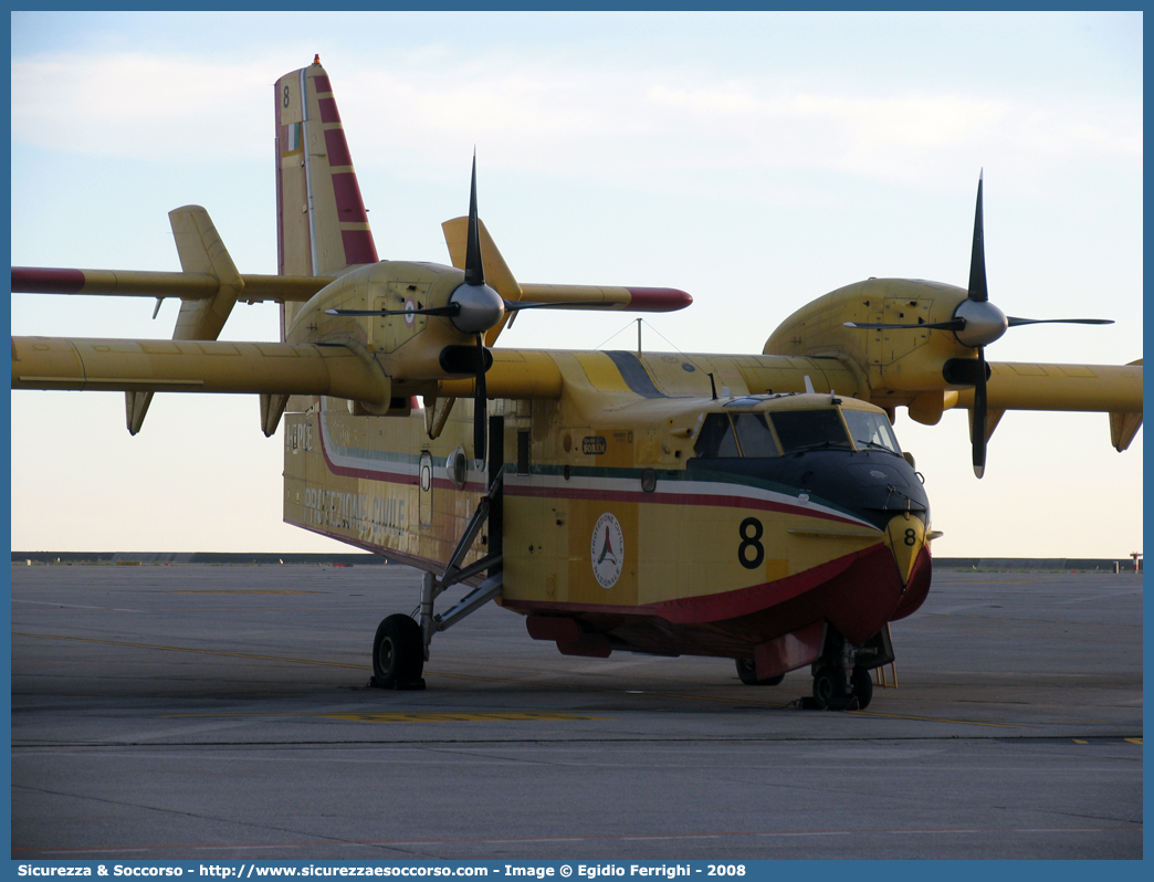 8 I-DPCE
Dipartimento Nazionale
Protezione Civile
Canadair/Bombardier Aerospace CL415
Parole chiave: Dipartimento;Nazionale;Protezione;Civile;DPC;D.P.C.;Canadair;Bombardier;Aerospace;CL415