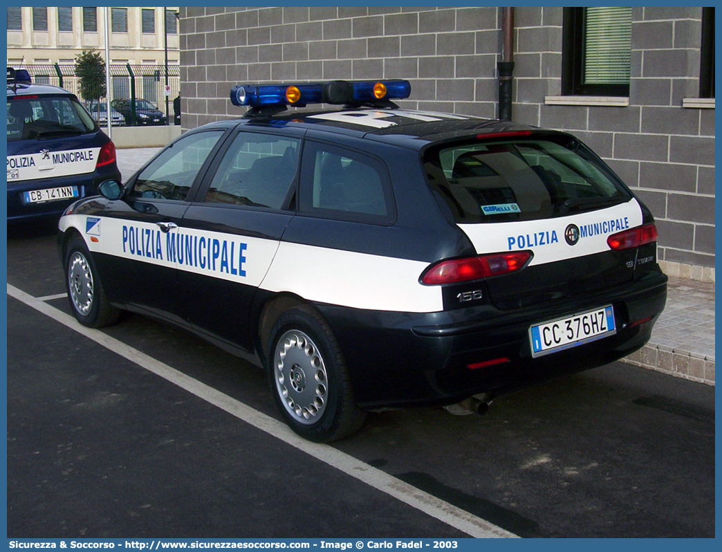 -
Polizia Municipale
Comune di Castelnuovo del Garda
Alfa Romeo 156 Sportwagon I serie
Parole chiave: PL;PM;P.L.;P.M.;Polizia;Locale;Municipale;Castelnuovo del Garda;Alfa Romeo;156;Sportwagon