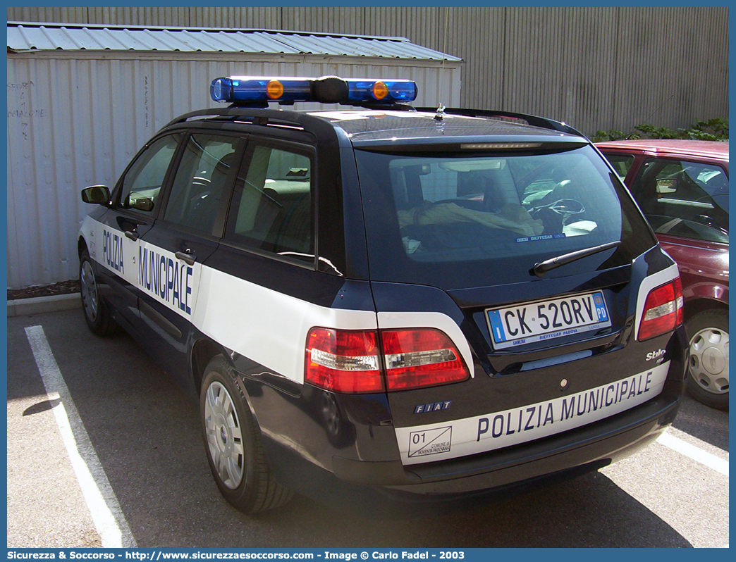 -
Polizia Municipale
Comune di Noventa Padovana
Fiat Stilo Multiwagon
Parole chiave: Polizia;Locale;Municipale;Noventa Padovana;Fiat;Stilo;Multiwagon