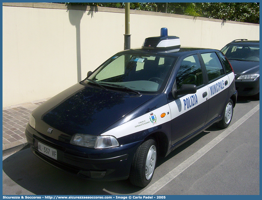 -
Polizia Municipale
Comune di Ospedaletto Euganeo
Fiat Punto I serie
Parole chiave: Polizia;Locale;Municipale;Ospedaletto Euganeo;Fiat;Punto