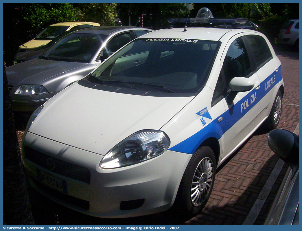 -
Polizia Locale
Comune di Ciampino
Fiat Grande Punto
Allestitore Elevox S.r.l.
Parole chiave: Polizia;Locale;Municipale;Ciampino;Fiat;Grande Punto;Elevox