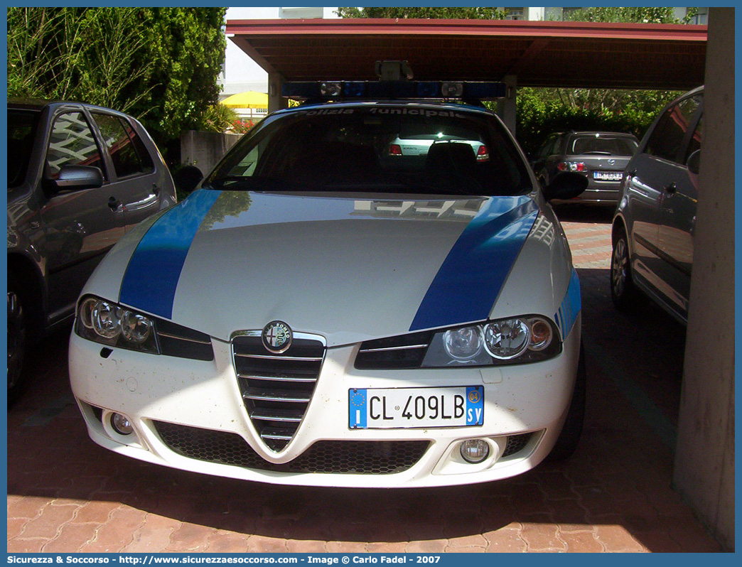 -
Polizia Municipale
Comune di Finale Ligure
Alfa Romeo 156 II serie
Parole chiave: Polizia;Locale;Municipale;Finale Ligure;Alfa Romeo;156