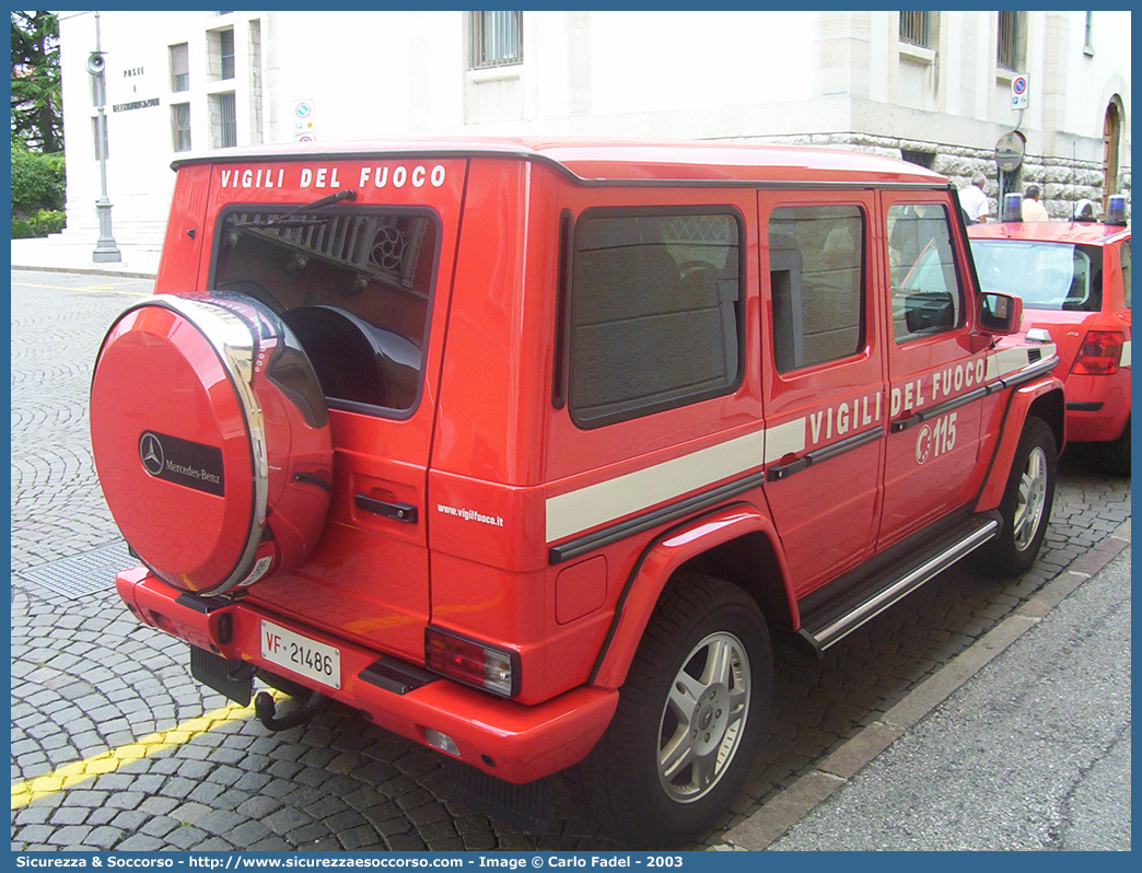 VF 21486
Corpo Nazionale Vigili del Fuoco
Mercedes Benz Classe G W463 Wagon
Parole chiave: Corpo;Nazionale;Vigili del Fuoco;Vigili;Fuoco;Mercedes Benz;Classe G;W463;Wagon