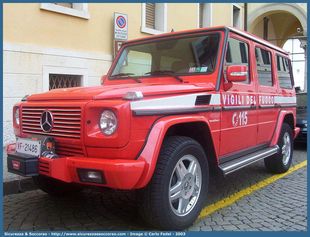 VF 21486
Corpo Nazionale Vigili del Fuoco
Mercedes Benz Classe G W463 Wagon
Parole chiave: Corpo;Nazionale;Vigili del Fuoco;Vigili;Fuoco;Mercedes Benz;Classe G;W463;Wagon