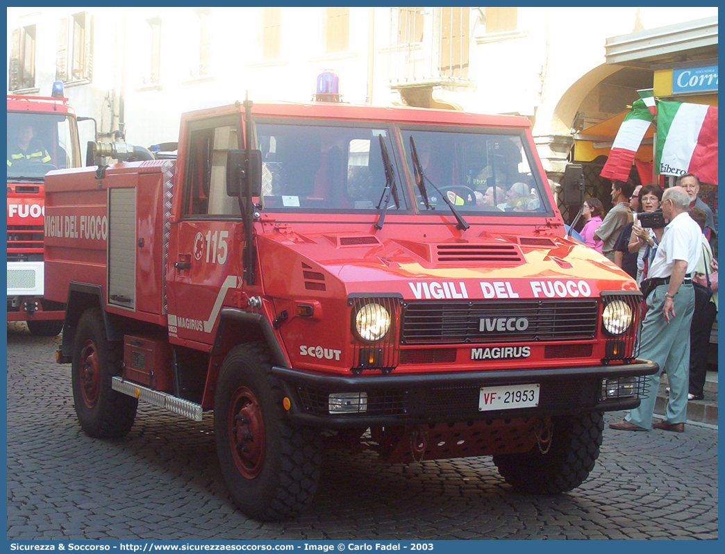 VF 21953
Corpo Nazionale Vigili del Fuoco
Iveco 40.10WM Scout
Parole chiave: Corpo;Nazionale;Vigili del Fuoco;Vigili;Fuoco;Iveco;40.10;WM;Scout;VM90;VM 90;AIB