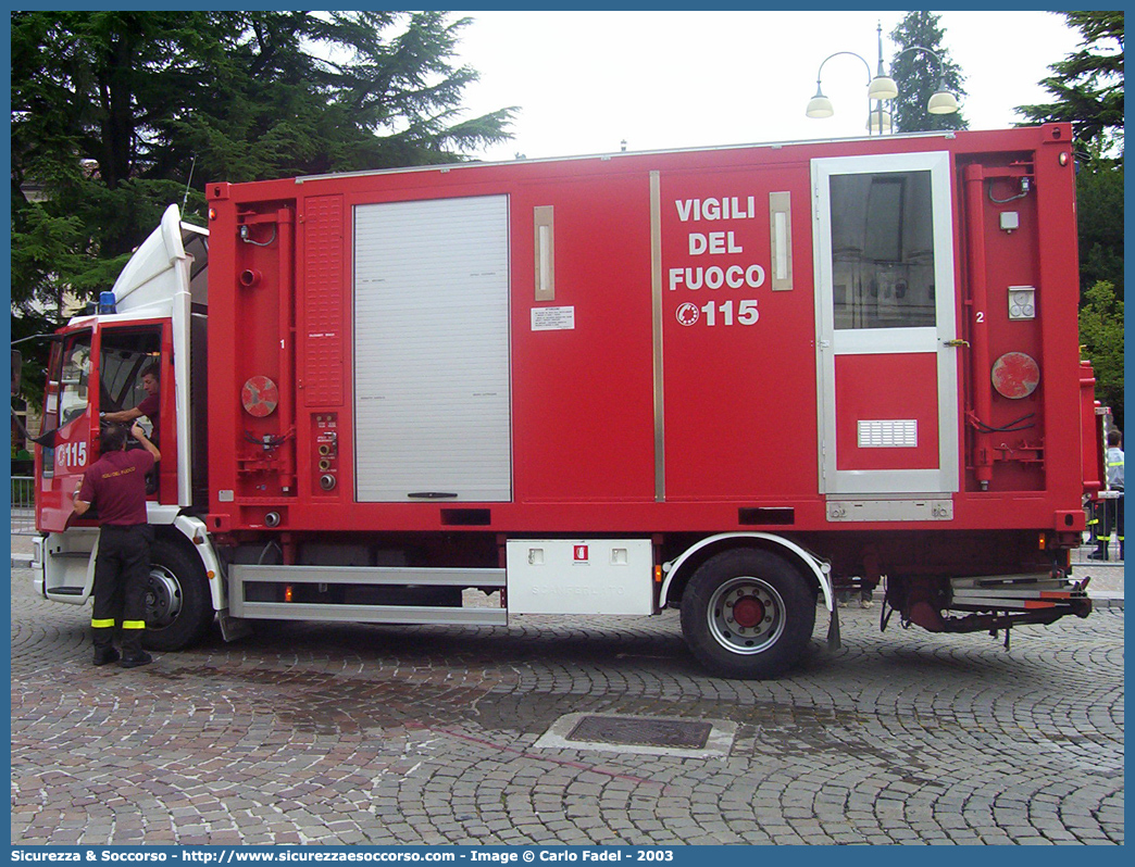 VF 20794
Corpo Nazionale Vigili del Fuoco
Nucleo N.B.C.R.
Iveco EuroCargo 80E15 I serie
Parole chiave: Corpo;Nazionale;Vigili del Fuoco;Vigili;Fuoco;Iveco;EuroCargo;80E15;NBCR;N.B.C.R.;Nucleare;Batteriologico;Chimico;Radiologico;Radiometrico;Radiometria;Radioattività;Radioattivita