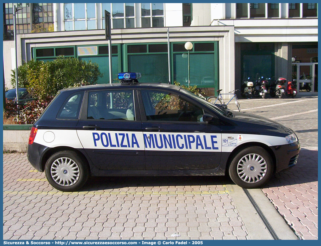 -
Polizia Municipale
Comune di Padova
Fiat Stilo
Parole chiave: PL;P.L.;Polizia;Locale;Municipale;Padova;Fiat;Stilo