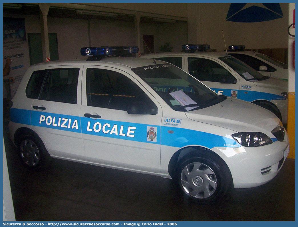 -
Polizia Locale
Comune di Velletri
Mazda 2 I serie
Allestitore Bertazzoni S.r.l.
Parole chiave: Polizia;Locale;Municipale;Velletri;Mazda;2;Bertazzoni