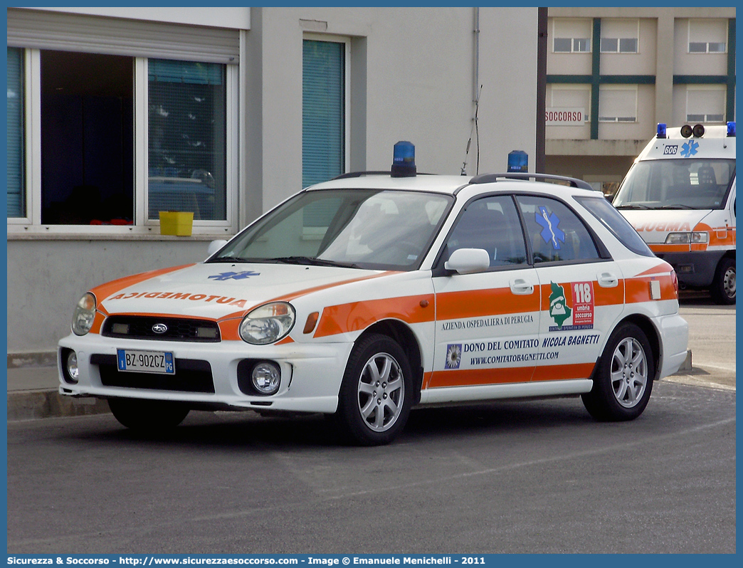 623
118 Umbria Soccorso
Azienda USL Umbria 1
Subaru Impreza Station Wagon II serie
Allestitore Bollanti S.r.l.
Parole chiave: 118;Umbria;Soccorso;Perugia;Automedica;Automedicalizzata;Auto Medica;Auto Medicalizzata;Subaru;Impreza;Station Wagon;Bollanti