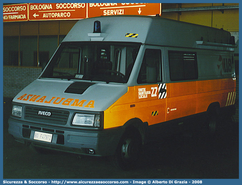 BO 2706
118 Bologna Soccorso
Iveco Daily II serie
Parole chiave: 118;Bologna;Soccorso;Ambulanza;Iveco;Daily;Twin