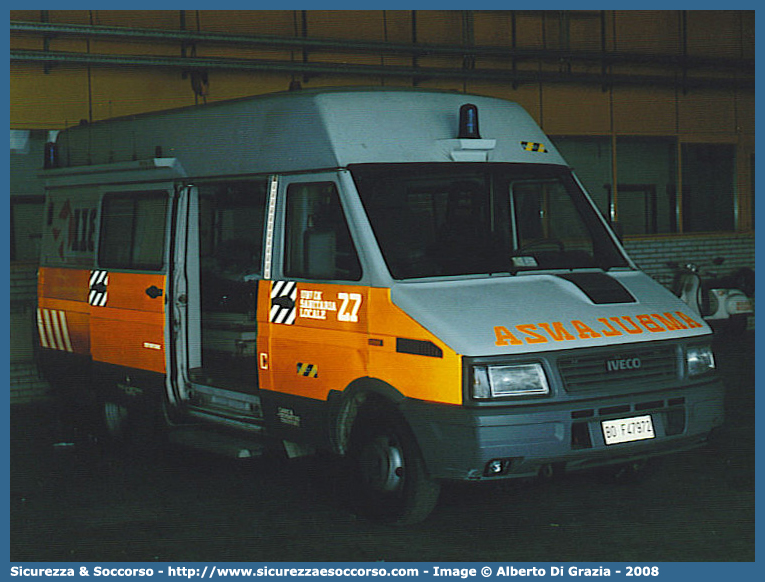 BO 2706
118 Bologna Soccorso
Iveco Daily II serie
Parole chiave: 118;Bologna;Soccorso;Ambulanza;Iveco;Daily;Twin