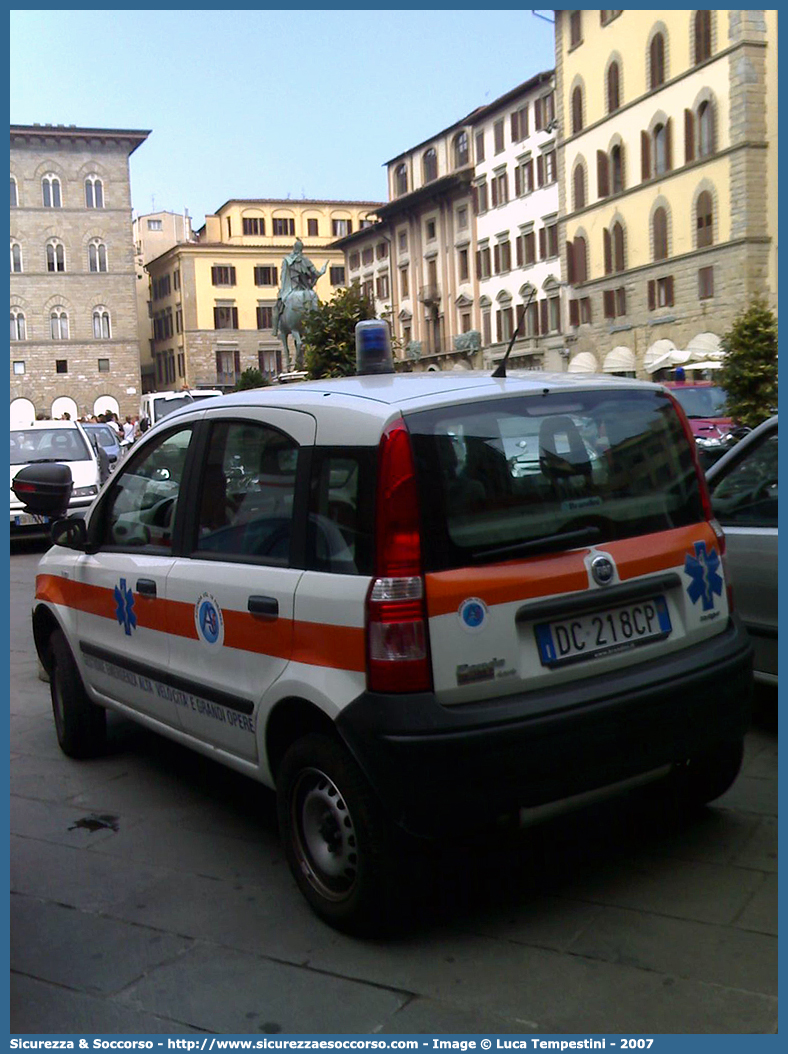 -
118 Firenze Soccorso
Gestione Emergenza Alta Velocità e Grandi Opere
Fiat Nuova Panda 4x4
Parole chiave: 118;Firenze;Soccorso;GEGO;G.E.G.O.;Gestione;Emergenza;Alta Velocità;Grandi Opere;Fiat;Nuova Panda