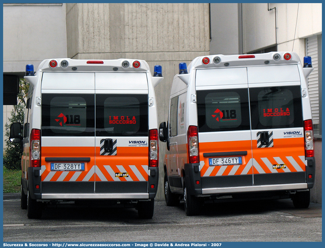 BO 2303
118 Imola Soccorso
Fiat Ducato III serie
Allestitore Vision S.r.l.
Parole chiave: 118;Imola;Soccorso;Ambulanza;Fiat;Ducato;Vision