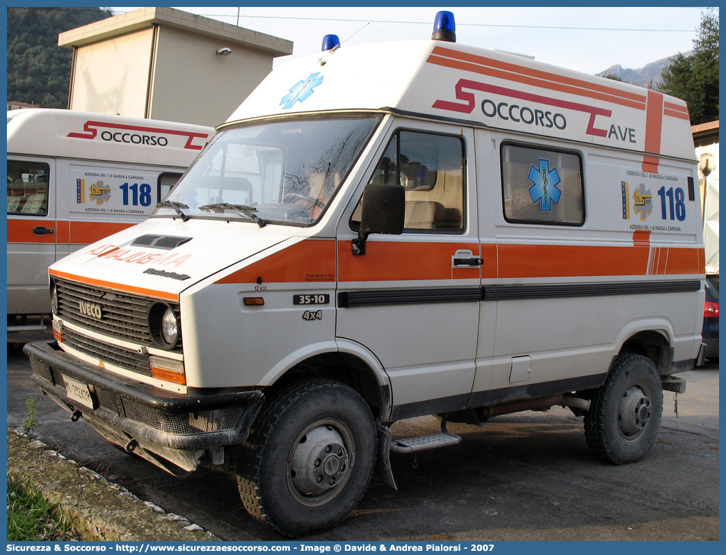 -
118 Massa Carrara Soccorso
Soccorso Cave
Iveco Daily 35-10 4x4 I serie
Allestitore MAF S.n.c.
Parole chiave: 118;Massa;Carrara;Soccorso;Cave;Iveco;Daily;MAF