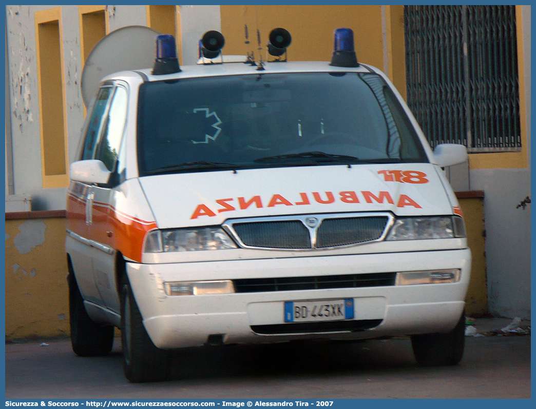 -
118 Sassari
ASL Olbia
Lancia Z
Parole chiave: 118;Olbia;Ambulanza;Lancia;Z