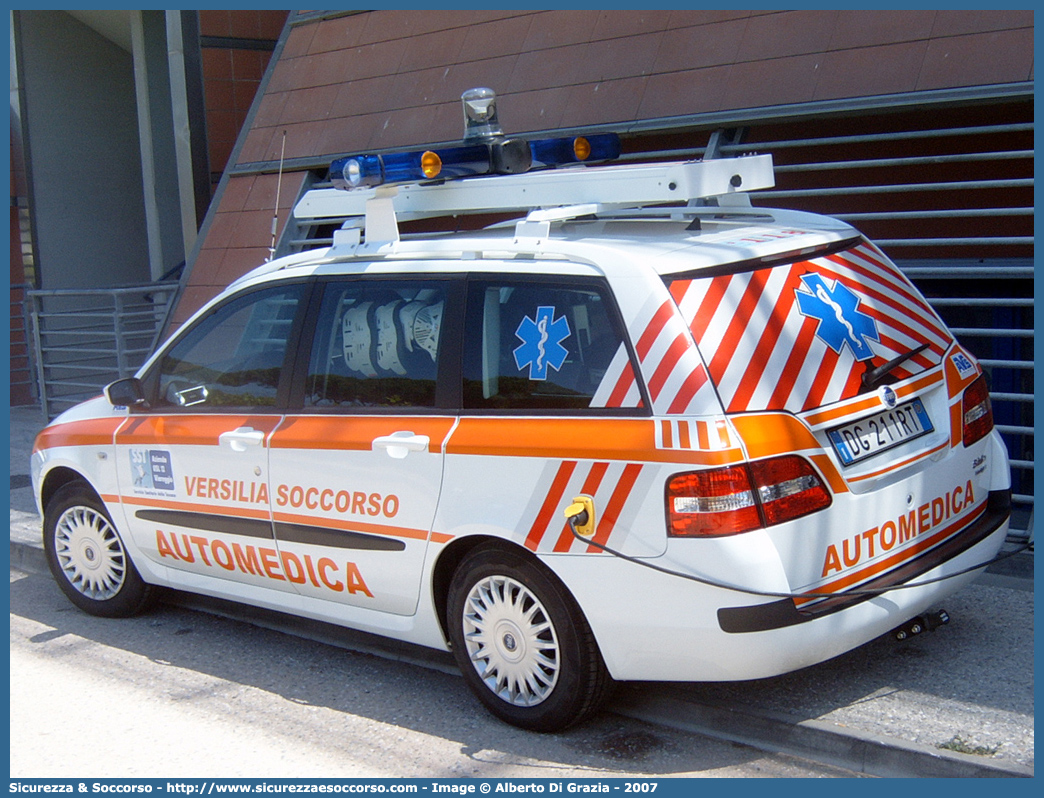 ALFA SIERRA 01
118 Versilia Soccorso
Fiat Stilo Multiwagon
Allestitore AVS S.a.s.
Parole chiave: 118;Versilia;Soccorso;Automedica;Fiat;Stilo;Multiwagon;AVS