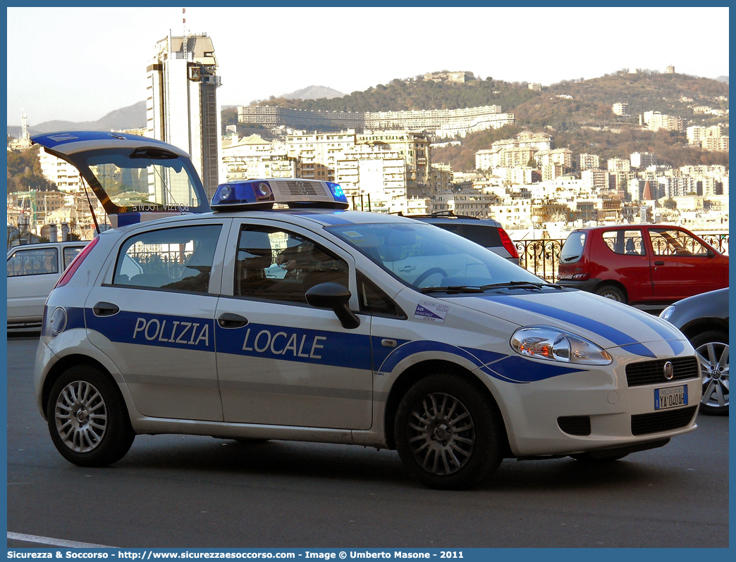 Polizia Locale YA040AH
Polizia Locale
Comune di Genova
Fiat Grande Punto
Allestitore Ciabilli S.r.l.
Parole chiave: Polizia;Locale;Municipale;Genova;Fiat;Grande Punto;YA040AH;Ciabilli