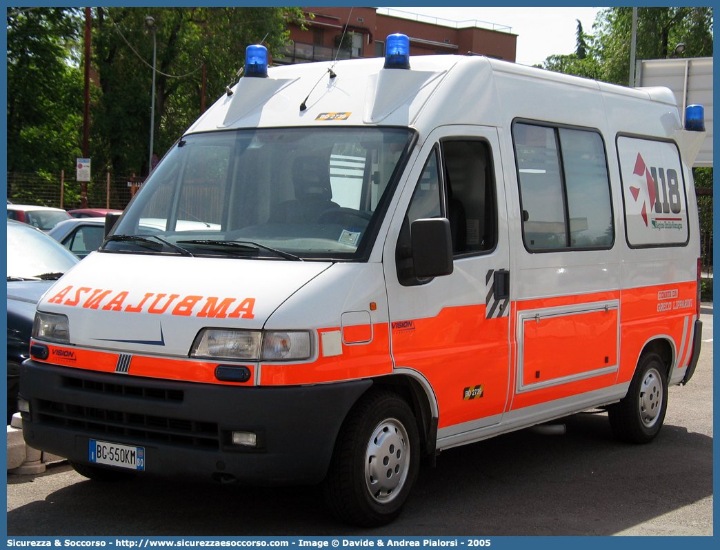 BO 2739
118 Bologna Soccorso
Fiat Ducato II serie
Parole chiave: 118;Bologna;Soccorso;Ambulanza;Fiat;Ducato