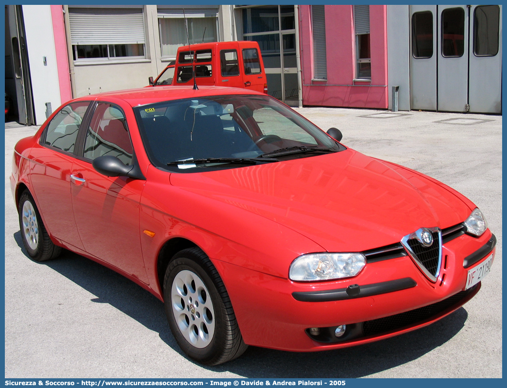 VF 21190
Corpo Nazionale Vigili del Fuoco
Alfa Romeo 156 I serie
Parole chiave: VVF;V.V.F.;Corpo;Nazionale;Vigili;del;Fuoco;Alfa;Romeo;156