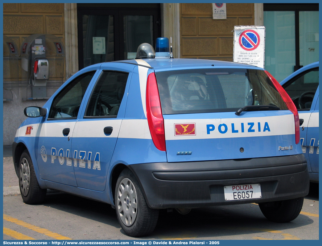 Polizia E6057
Polizia di Stato
Polizia Ferroviaria
Fiat Punto II serie
Parole chiave: Polizia;Stato;Polizia di Stato;Ferroviaria;Polfer;Fiat;Punto;E6057