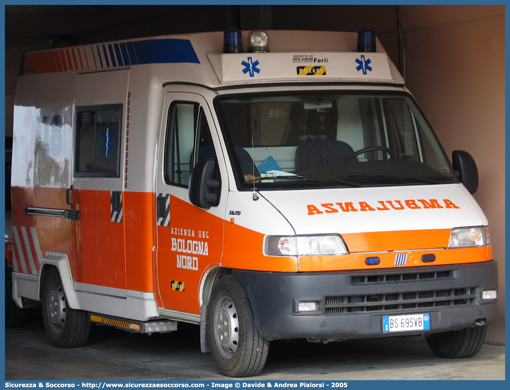 BO 2608
118 Bologna Soccorso
Fiat Ducato II serie
Parole chiave: 118;Bologna;Soccorso;Ambulanza;Fiat;Ducato