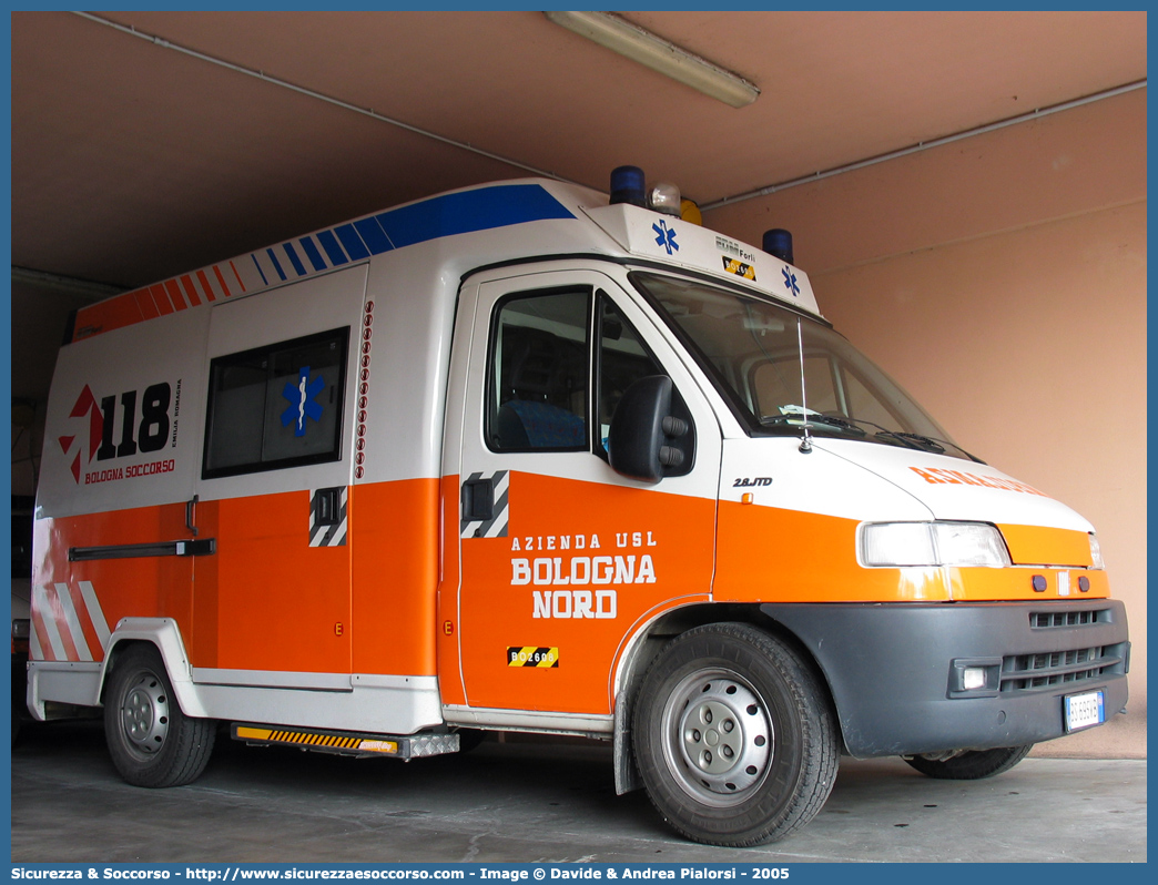 BO 2608
118 Bologna Soccorso
Fiat Ducato II serie
Parole chiave: 118;Bologna;Soccorso;Ambulanza;Fiat;Ducato