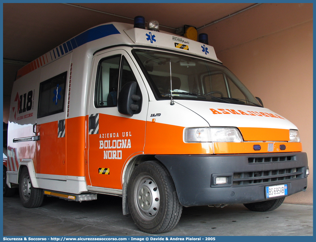 BO 2608
118 Bologna Soccorso
Fiat Ducato II serie
Parole chiave: 118;Bologna;Soccorso;Ambulanza;Fiat;Ducato