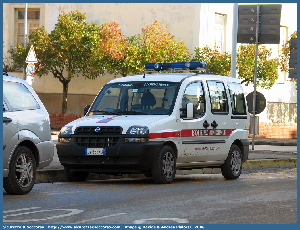 -
Polizia Municipale
Comune di Empoli
Fiat Doblò I serie
Parole chiave: Polizia;Locale;Municipale;Empoli;Fiat;Doblò