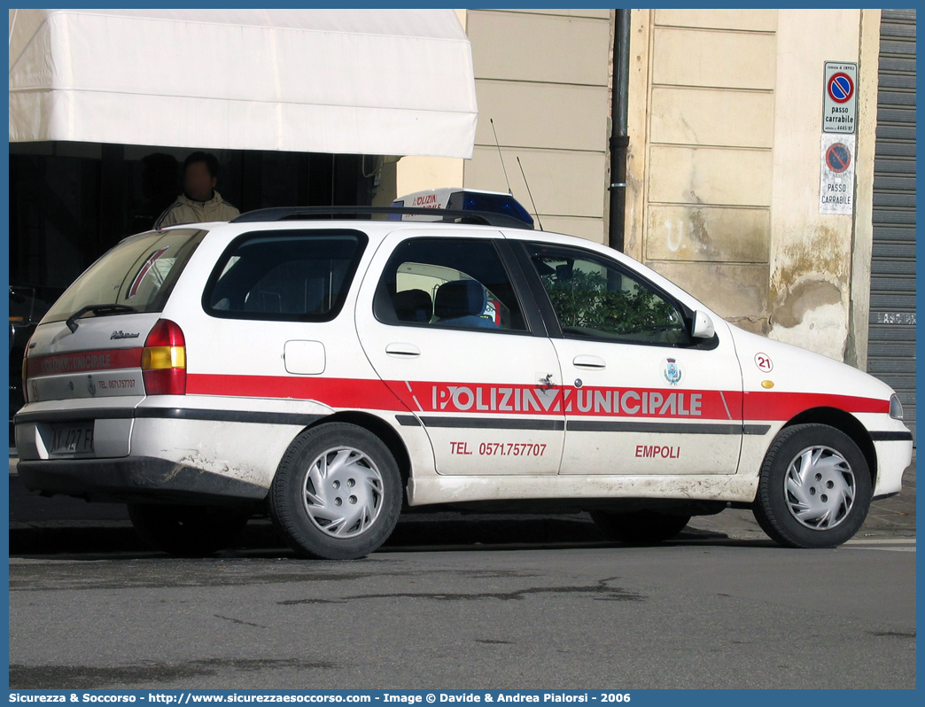 -
Polizia Municipale
Comune di Empoli
Fiat Palio Weekend I serie
Parole chiave: Polizia;Locale;Municipale;Empoli;Fiat;Palio;Weekend