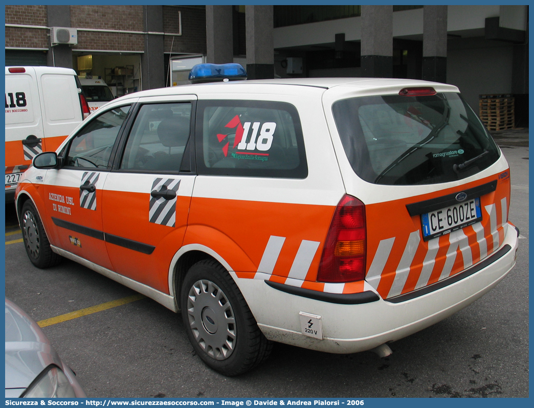 MIKE 03
118 Romagna Soccorso
Ambito Territoriale di Rimini
Ford Focus Station Wagon
Allestitore Vision S.r.l.
Parole chiave: 118;Romagna;Soccorso;Rimini;Automedica;Ford;Focus;Station;Wagon;Vision