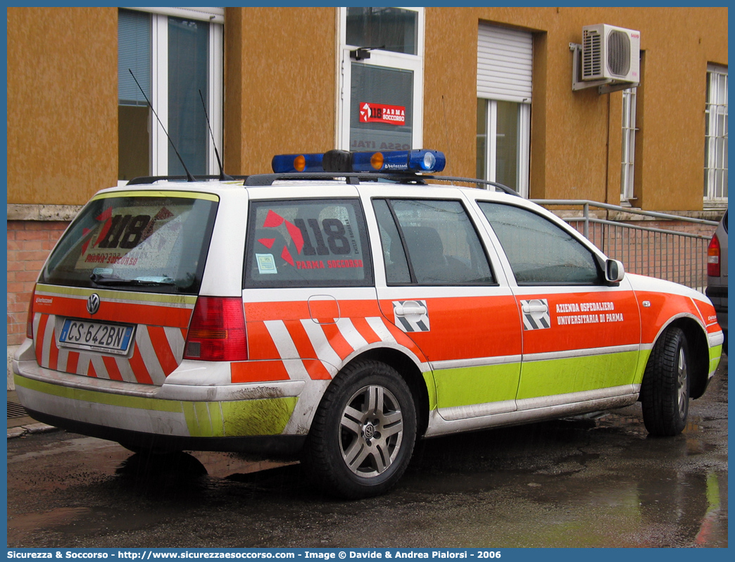 -
118 Parma Soccorso
Volkswagen Golf Variant II serie
Allestitore Bertazzoni S.r.l.
Parole chiave: 118;Parma;Soccorso;Volkswagen;Golf;Variant;Bertazzoni