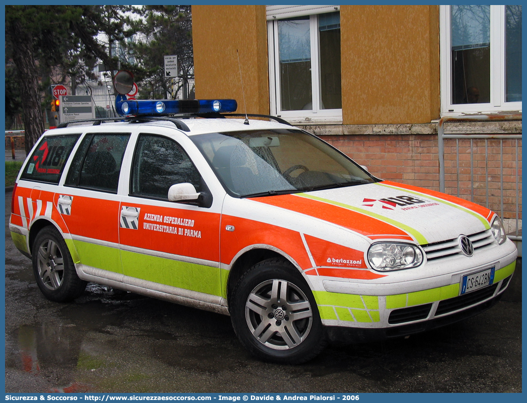 -
118 Parma Soccorso
Volkswagen Golf Variant II serie
Allestitore Bertazzoni S.r.l.
Parole chiave: 118;Parma;Soccorso;Volkswagen;Golf;Variant;Bertazzoni