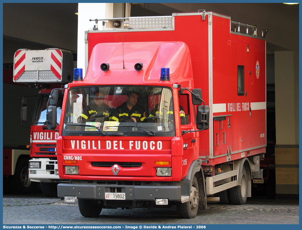 VF 19802
Corpo Nazionale Vigili del Fuoco
Nucleo N.B.C.R.
Renault S180 Midliner
Parole chiave: Corpo;Nazionale;Vigili del Fuoco;Vigili;Fuoco;Renault;S180;Midliner;NBCR;N.B.C.R.;Nucleare;Batteriologico;Chimico;Radiologico;Radiometrico;Radiometria;Radioattività;Radioattivita