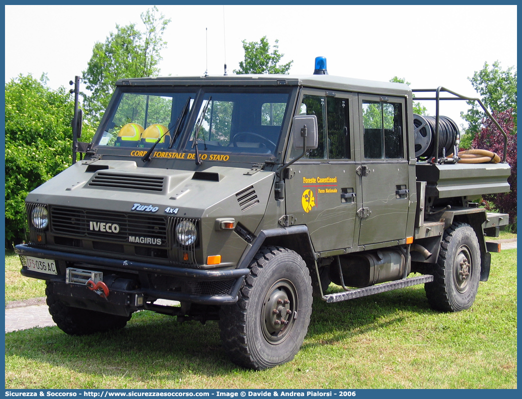 CFS 036AC
Corpo Forestale dello Stato
Nucleo Antincendio Boschivo
Parco Nazionale delle Foreste Casentinesi
Iveco 40-10WM
Parole chiave: Corpo;Forestale;Stato;Corpo Forestale dello Stato;CFS;C.F.S.;Antincendio;Boschivo;AIB;A.I.B.;Iveco;40-10WM;40-10 WM;VM90;VM 90