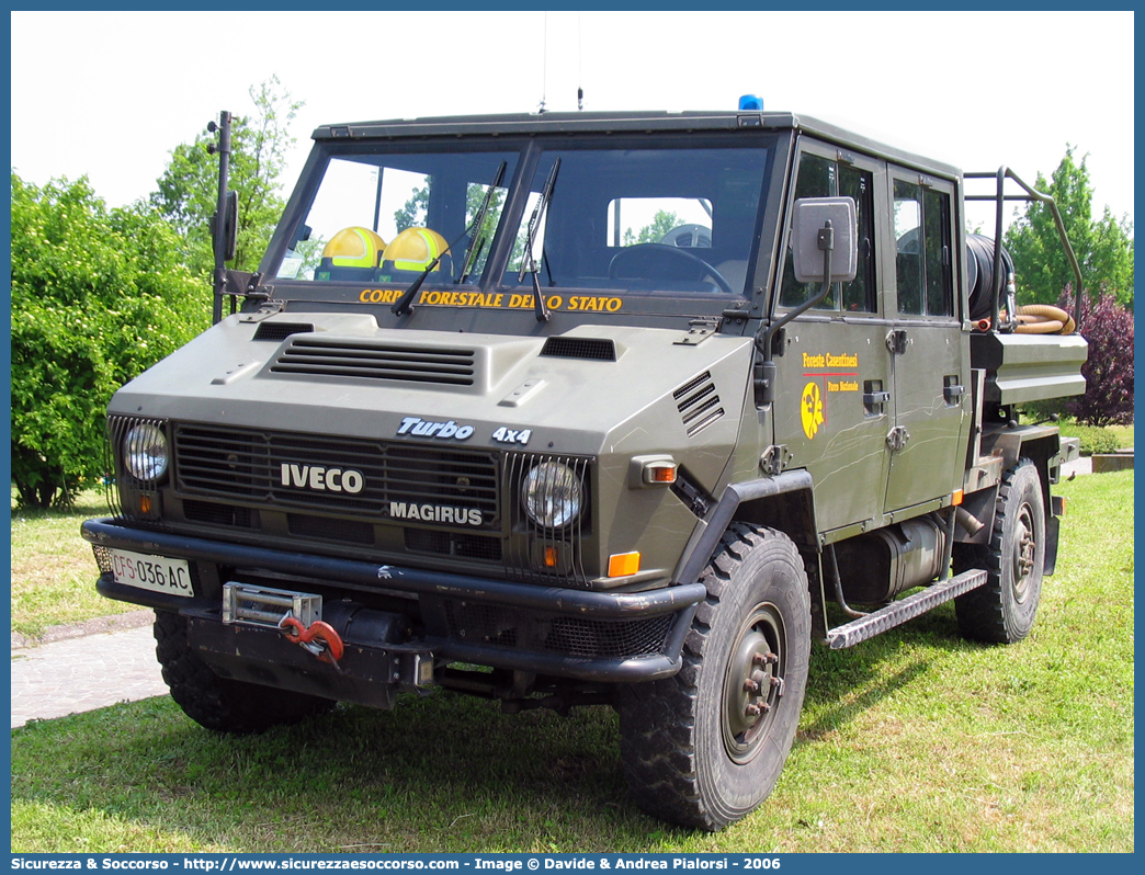 CFS 036AC
Corpo Forestale dello Stato
Nucleo Antincendio Boschivo
Parco Nazionale delle Foreste Casentinesi
Iveco 40-10WM
Parole chiave: Corpo;Forestale;Stato;Corpo Forestale dello Stato;CFS;C.F.S.;Antincendio;Boschivo;AIB;A.I.B.;Iveco;40-10WM;40-10 WM;VM90;VM 90