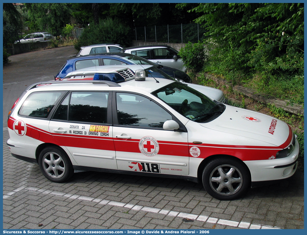 CRI A1782
Croce Rossa Italiana
Correggio
Fiat Marea Weekend
Allestitore Aricar S.p.A.
Parole chiave: CRI;C.R.I.;Croce Rossa Italiana;Automedica;Auto medica;Automedicalizzata;Auto medicalizzata;Fiat;Marea;Weekend;Correggio;A1782;Aricar