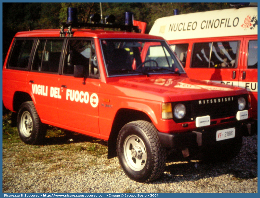 VF 21881
Corpo Nazionale Vigili del Fuoco
Mitsubishi Pajero LWB I serie
Parole chiave: Corpo;Nazionale;Vigili del Fuoco;Vigili;Fuoco;Mitsubishi;Pajero;LWB