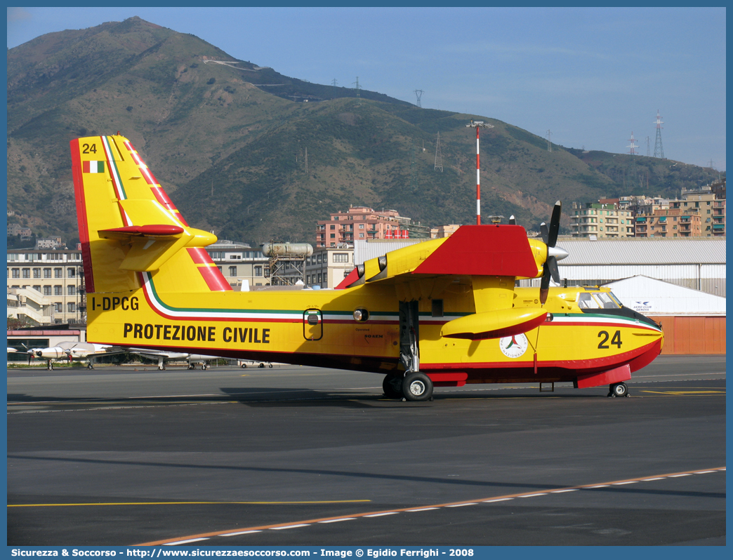 24 I-DPCG
Dipartimento Nazionale
Protezione Civile
Canadair/Bombardier Aerospace CL415
Parole chiave: Dipartimento;Nazionale;Protezione;Civile;DPC;D.P.C.;Canadair;Bombardier;Aerospace;CL415