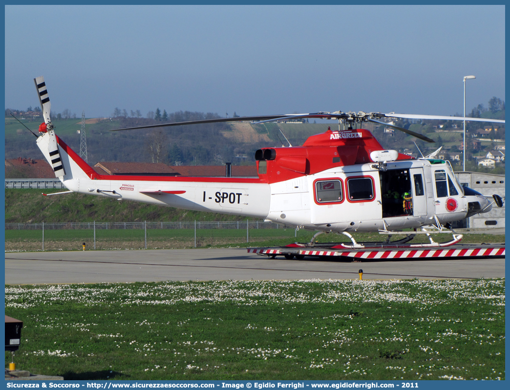 I-SPOT
118 Regione Piemonte
Agusta Bell AB412
Base di Alessandria

Parole chiave: 118;Piemonte;Alessandria;Agusta;Bell;AB;412;I-SPOT;Elicottero;Elisoccorso