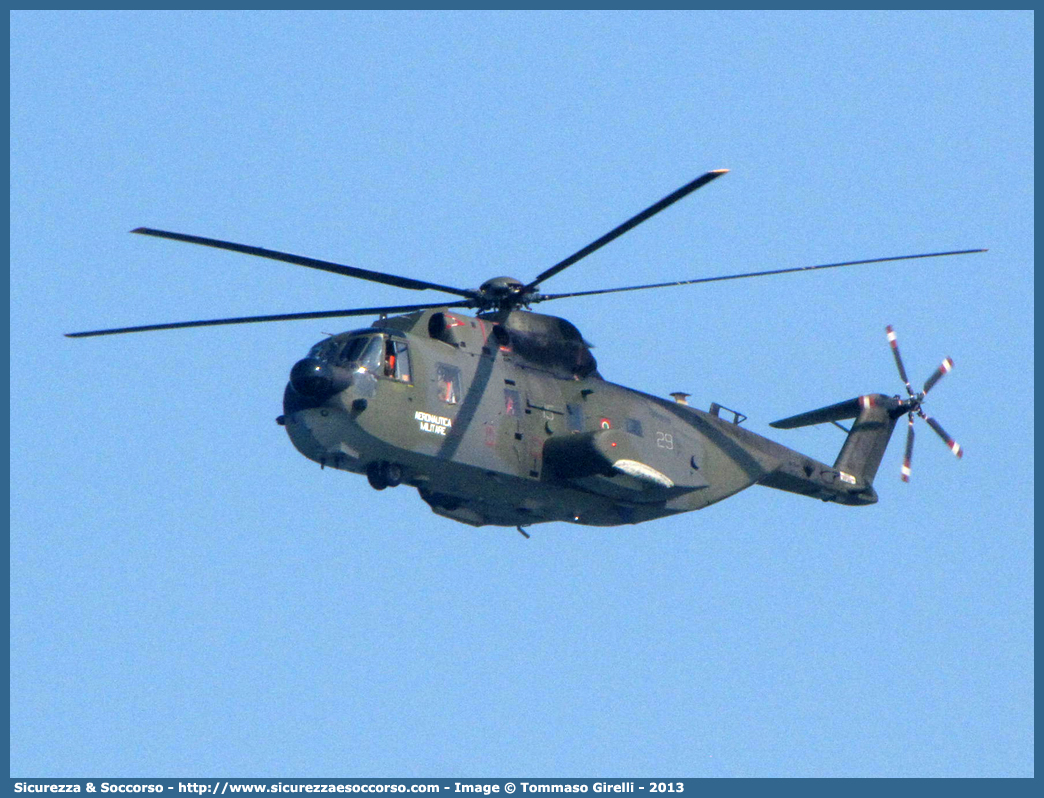 MM81341 / 15-29
Aeronautica Militare Italiana
Agusta-Sikorsky HH-3F Pelican
Parole chiave: AM;A.M.I.;AMI;Aeronautica;Militare;Italiana;Agusta;Sikorsky;HH-3F;Pelican