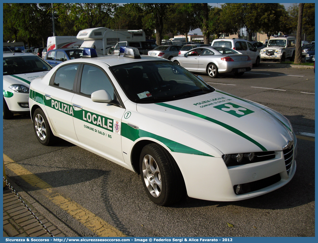 Polizia Locale YA709AC
Polizia Locale
Comune di Salò
Alfa Romeo 159
Allestitore Carrozzeria Battiston
Parole chiave: PL;P.L.;PM;P.M.;Polizia;Locale;Municipale;Salò;Alfa Romeo;159;Battiston