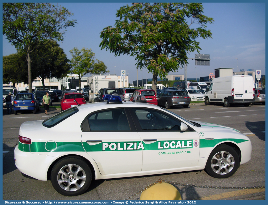 Polizia Locale YA709AC
Polizia Locale
Comune di Salò
Alfa Romeo 159
Allestitore Carrozzeria Battiston
Parole chiave: PL;P.L.;PM;P.M.;Polizia;Locale;Municipale;Salò;Alfa Romeo;159;Battiston