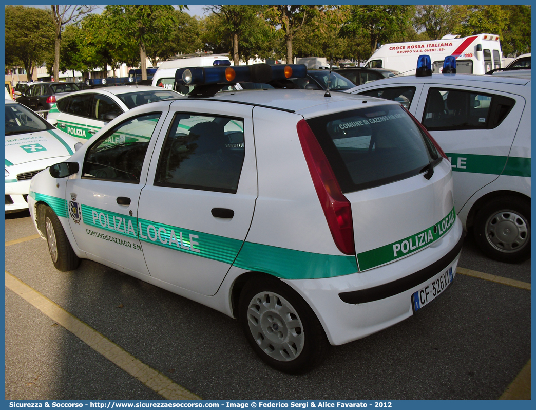 -
Polizia Locale
Comune di Cazzago San Martino
Fiat Punto II serie
Parole chiave: Polizia;Locale;Municipale;Cazzago San Martino;Fiat;Punto;II serie